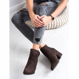 Brązowe Botki VINCEZA 1