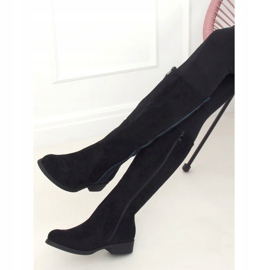 Oficerki damskie czarne 7962-PG Black 1