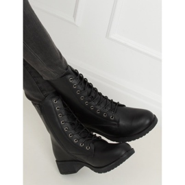 Workery damskie czarne 1219B-PA Black 2