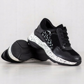 SDS Czarne Sneakersy 3