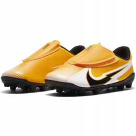 Buty piłkarskie Nike Mercurial Vapor 13 Club Mg PS(V) Jr AT8162 801 żółte żółte 1