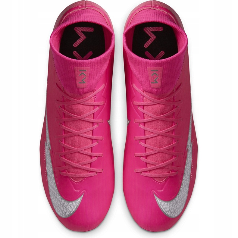 Buty piłkarskie Nike Mercurial Superfly 7 Academy Km FG/MG DB5611 611 różowe różowe 1
