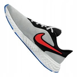 Buty biegowe Nike Revolution 5 M BQ3204-011 czarne szare 3