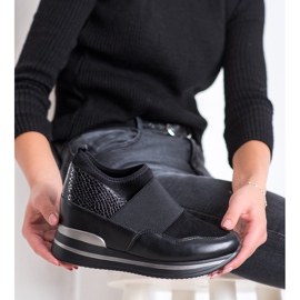 Gogo Wsuwane Sneakersy czarne 2