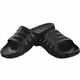 Klapki adidas Duramo Slide S77991 czarne 1