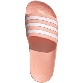 Klapki damskie adidas Adilette Aqua łososiowe EE7345 różowe 2