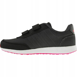 Buty dla dzieci adidas Vs Switch 2 Cmf C czarno-różowe EG1594 czarne 2