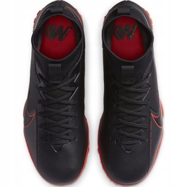 Buty piłkarskie Nike Mercurial Superfly 7 Academy Tf Junior AT8143 060 czarne czarne 1