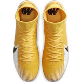 Buty piłkarskie Nike Mercurial Superfly 7 Academy Sg Pro Ac BQ9141 801 żółte pomarańczowe 1