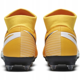 Buty piłkarskie Nike Mercurial Superfly 7 Academy Sg Pro Ac BQ9141 801 żółte pomarańczowe 4