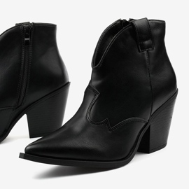 Czarne kowbojki damskie Pretender 1