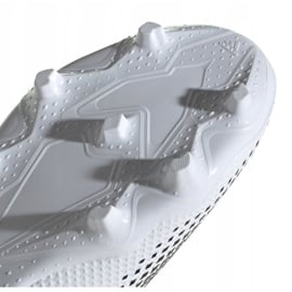 Buty piłkarskie adidas Predator 20.3 Ll Fg M FW9198 białe wielokolorowe 4