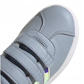 Buty dla dzieci adidas Vl Court 2.0 Cmf szare FW4958 3