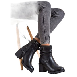 SDS Wysokie Botki Z Ociepleniem czarne 2