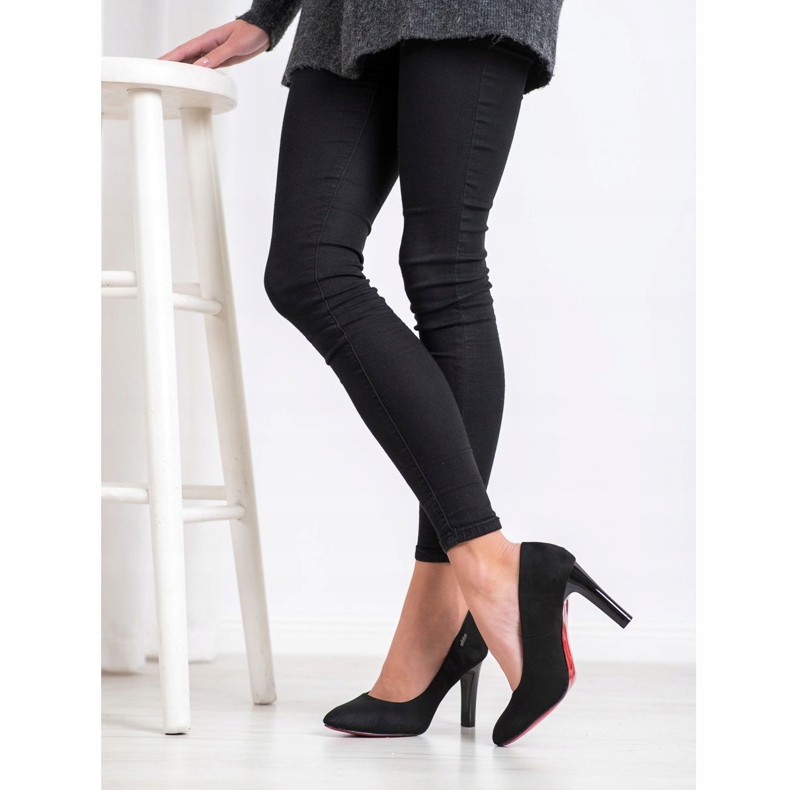 Goodin Czółenka Na Obcasie czarne 1