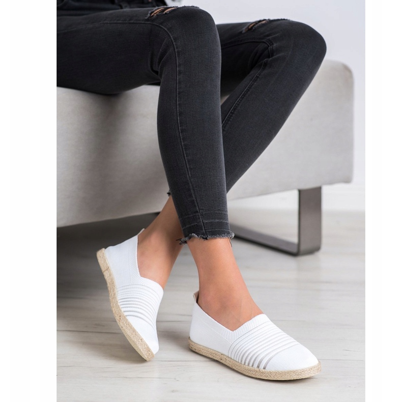 Espadryle Slipony MCKEYLOR białe 1