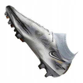 Buty piłkarskie Nike Phantom Gt Elite Df Se Fg M CZ3844-001 srebrny wielokolorowe 1