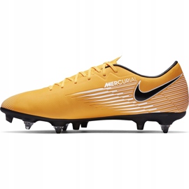 Buty piłkarskie Nike Mercurial Vapor 13 Academy SG-Pro Ac BQ9142 801 pomarańczowe pomarańczowe 2