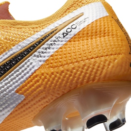 Buty piłkarskie Nike Mercurial Vapor 13 Elite Fg AQ4176 801 żółte żółty,czarny,biały 7