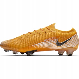 Buty piłkarskie Nike Mercurial Vapor 13 Elite Fg AQ4176 801 żółte żółty,czarny,biały 3