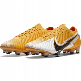 Buty piłkarskie Nike Mercurial Vapor 13 Elite Fg AQ4176 801 żółte żółty,czarny,biały 4