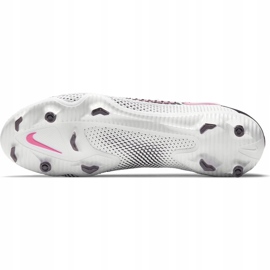 Buty piłkarskie Nike Phantom Gt Pro Fg CK8451 160 biały,czarny,różowy białe 3