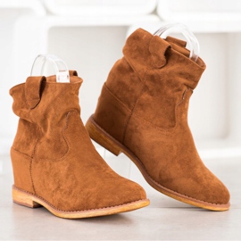 Kowbojki Sergio Leone brązowe żółte 2