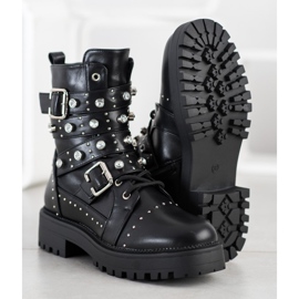 Seastar Czarne Rockowe Workery 1