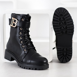 Seastar Stylowe Czarne Workery 2