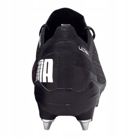 Buty piłkarskie Puma Ultra 1.1 Mx Sg M 106076-03 czarny, czarny, fioletowy czarne 1