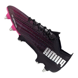 Buty piłkarskie Puma Ultra 1.1 Mx Sg M 106076-03 czarny, czarny, fioletowy czarne 4