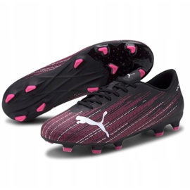 Buty piłkarskie Puma Ultra 4.1 FG/AG M 106092 05 czarne czarny, czarny, różowy 1
