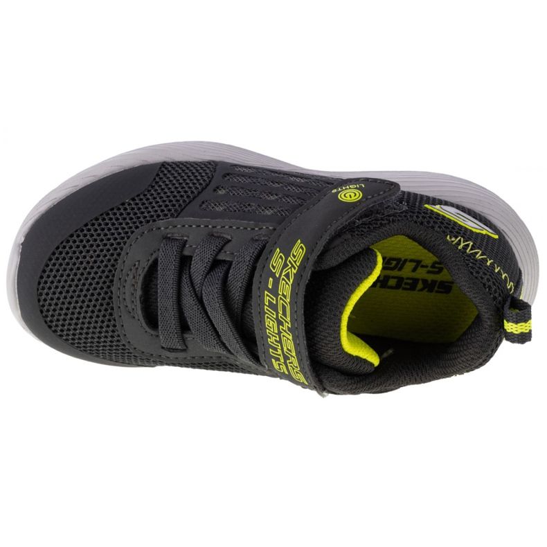 Buty Skechers Dyna-Lights K 90740N-CCYL czarne 2