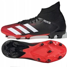 Buty piłkarskie adidas Predator 20.3 Fg EE9555 czarne 4