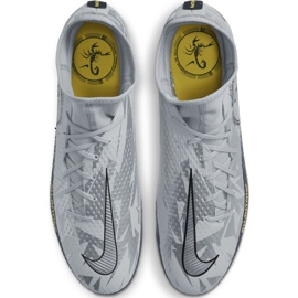 Buty piłkarskie Nike Phantom Gt Scorpion Academy Dynamic Fit FG/MG M DA2266 001 niebieskie srebrny 1