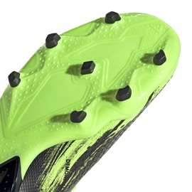 Buty piłkarskie adidas Predator 20.3 Fg Junior czarno-zielone EH3024 5