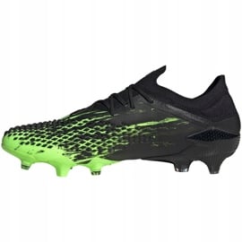 Buty piłkarskie adidas Predator Mutator 20.1 L Fg czarno-zielone EH2885 czarne 2