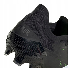 Buty piłkarskie adidas Predator Mutator 20.1 L Fg czarno-zielone EH2885 czarne 5