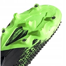Buty piłkarskie adidas Predator Mutator 20.1 L Fg czarno-zielone EH2885 czarne 6