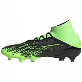 Buty piłkarskie adidas Predator Mutator 20.1 Fg czarno-zielone EH2892 2