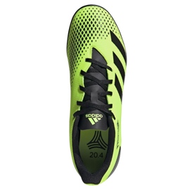 Buty piłkarskie adidas Predator 20.4 Tf M EH3002 zielone wielokolorowe 1