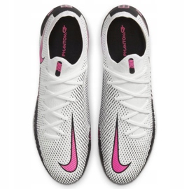 Buty piłkarskie Nike Phantom Gt Pro Fg CK8451 160 białe szare 1