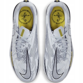 Buty piłkarskie Nike Phantom Gt Scorpion Academy Tf Jr DA2282 001 niebieskie niebieskie 1