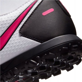 Buty piłkarskie Nike Phantom Gt Club Df Tf CW6670 160 białe wielokolorowe 7