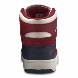Buty Puma Rebound LayUp Sd M 370219-04 białe czarne czerwone wielokolorowe 1