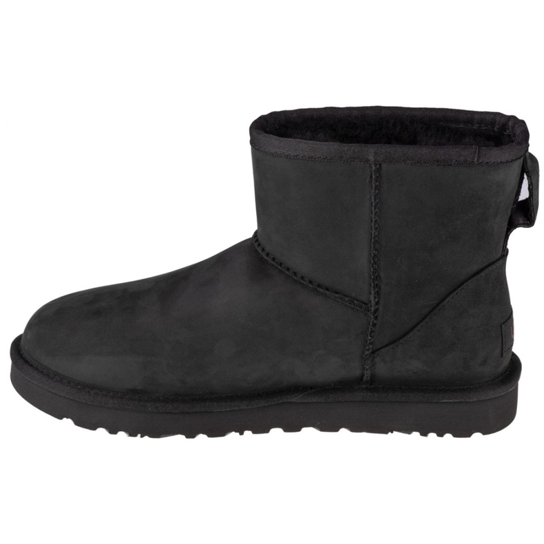 Buty Ugg W Classic Mini Leather W 1016558-BLK czarne 1