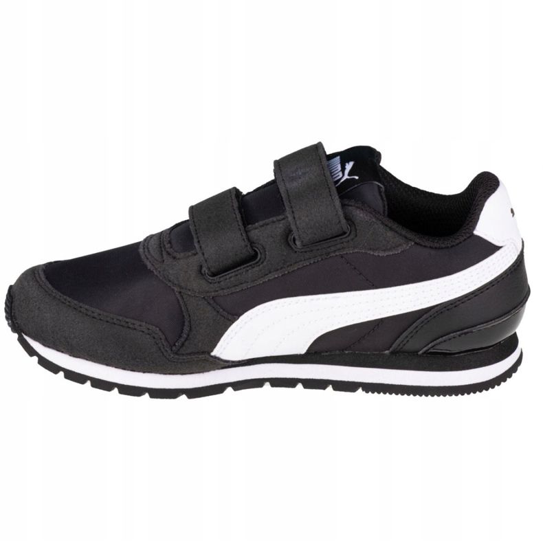 Buty Puma St Runner V2 Nl Ps Jr 365294 01 czarne różowe 1