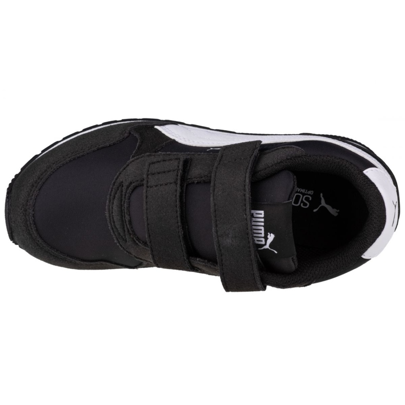 Buty Puma St Runner V2 Nl Ps Jr 365294 01 czarne różowe 2
