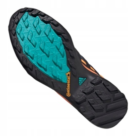Buty adidas Terrex Swift R2 Mid Gtx M FV6840 czarne pomarańczowe szare zielone 1