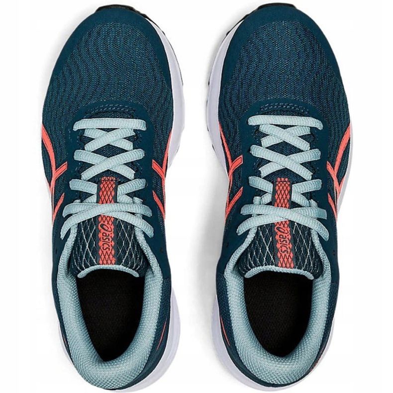 Buty do biegania Asics Patriot 12 Gs Jr 1014A139 400 granatowe 1
